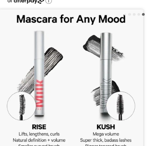 MILK MAKEUPRISE Lifting + Lengthening Mascara ELEVATE NIB - Picture 2 of 13